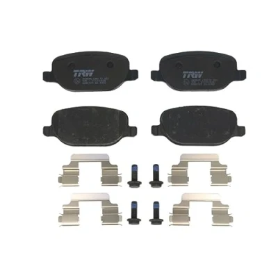 Image of 77363579, 77363818 brake pad set TRW GDB2129 not prepared for wear indicator with caliper screws accessories ALFA ROMEO: 159 Sportwagon