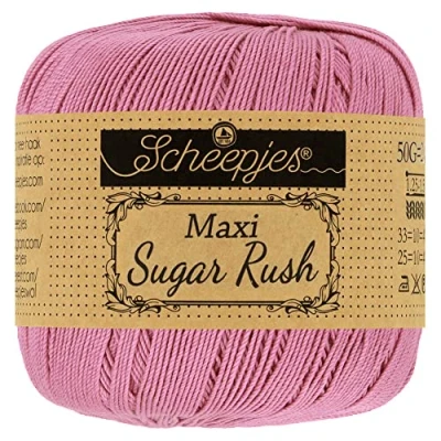 Image of Scheepjes Maxi Sugar Rush 398 Colonial Rose Yarn 10x50g