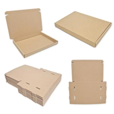 Image of W.E. Roberts C5 A5 Pack of 50 Postal Large Letter PIP Brown Cardboard Mailers Size 22cm x 16.5cm 2.2cm Gift Mailing Business Boxes