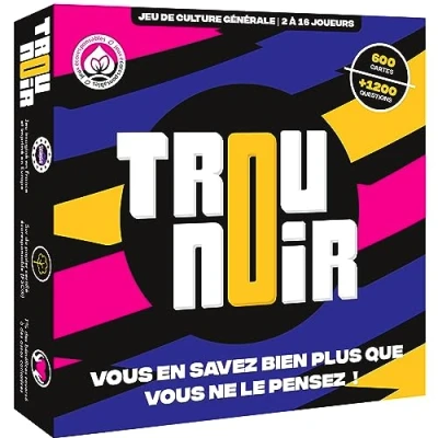 Image of Trou Noir Jeu de Societe d&#039;ambiance et Stratégie Quiz Culture Générale Entre Amis ou en Famille Société Adulte Cartes dès 14 Ans