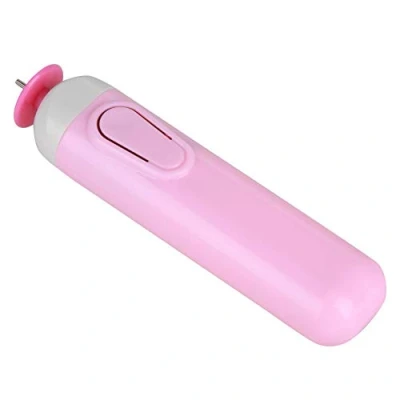 Image of Hilitand DIY Curling Pen Quilling Electric Slotted Paper Crafts Tool for Scrapbooking Drawings 3D Craft (Pink)