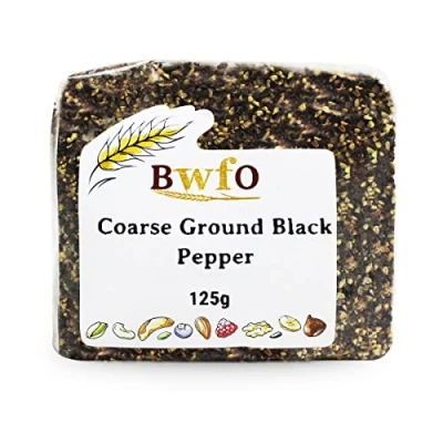 Image of Coarse Ground Black Pepper 125g (BWFO)