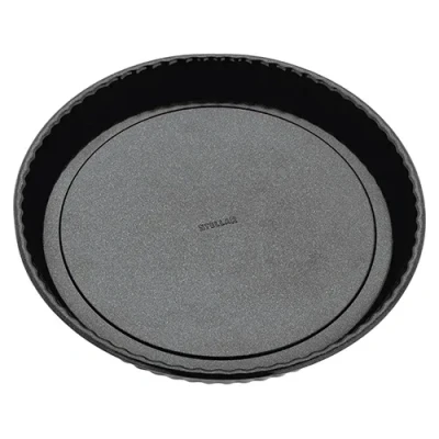 Image of Stellar Bakeware 10 Fluted Flan Tin Loose Base