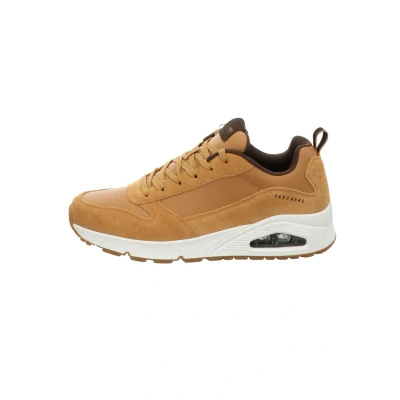 Image of Skechers UNO STACRE, Men&#039;s Sneaker, Whiskey Leather/Pu/Trim, 10 UK (45 EU)