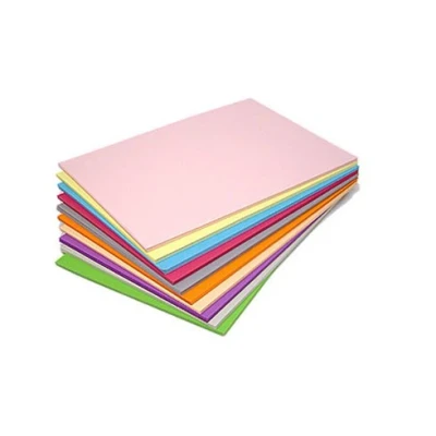 Image of A4 Coloured Paper 50 Sheet Pack Colour (Mix (10 Random Colours))
