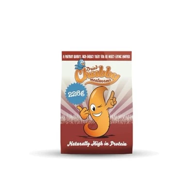 Image of 226g Chubby Dried Mealworms for Wild Birds Only