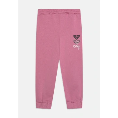 Image of Roxy SURF Feeling WIDE PANT Brushed Tracksuit bottoms for kids, Size: 14y, Mauve orchid