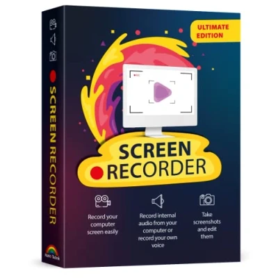 Image of screen recorder software for PC record videos and take screenshots from your computer compatible with Windows 11, 10, 8, 7