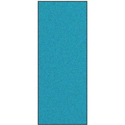 Image of vidaXL Washable Doormat in Cyan, 120x300 cm