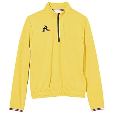 Image of Le Coq Sportif N1 Men&#039;s Training Sweatshirt, mens, 2021047_4XL, original jaune, 4XL