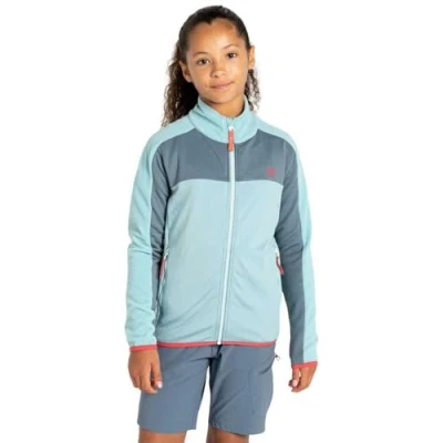 Image of Dare 2b Kids&#039; Emergent IV Stretch Midlayer Element Grey, Size: 11 12 Years