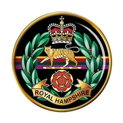 Image of Royal Hampshire Regiment, British Army Pin Badge