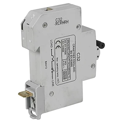 Image of Crabtree Single Pole Starbreaker MCB Circuit Breaker Type B/C Fuse Electrical (Type C 32A)