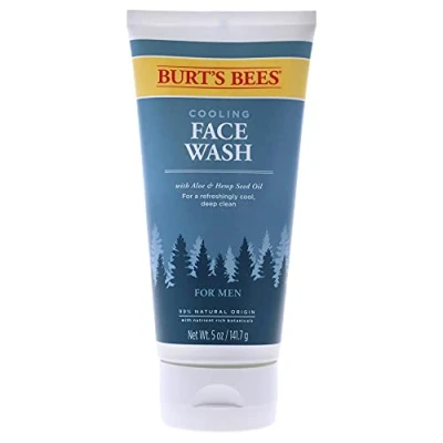 Image of Burts Bees Cooling Face Wash For Men 5 oz Cleanser