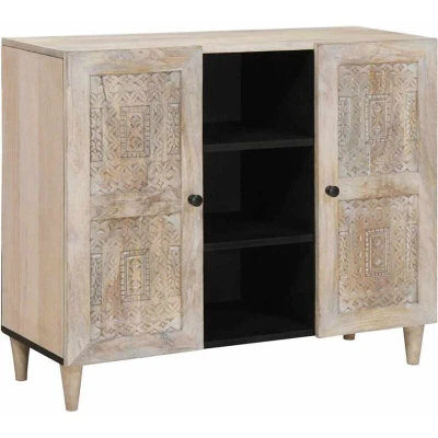 Image of vidaXL Sideboard White 33.5 x 90 75 cm
