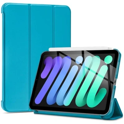 Image of ProCase Smart Case for iPad Mini 7 A17 Pro 2024/iPad 6 2021 8.3 Inch 7th/6th Gen Case, Hard Back Cover 8.3&quot; 7th A2995/A2996/A2993/6th A2567 A2568 A2569 Olivegreen