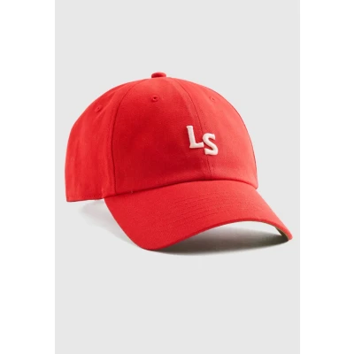 Image of Levi&#039;s Monogram Unisex Cap, Size: One Size, Mars red