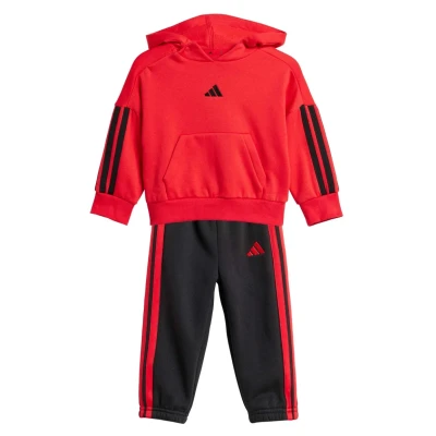 Image of adidas Performance Essentials KIDS Tracksuit for kids, Size: 0 3m, Pure ruby black