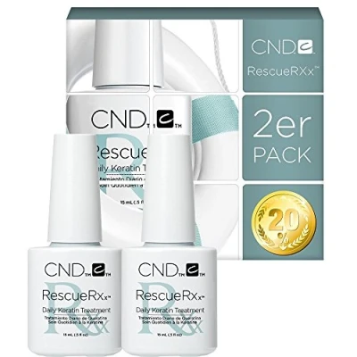 Image of CND Shellac UV/LED Power Polish, Rescue Rxx 15 ml Pack of 2
