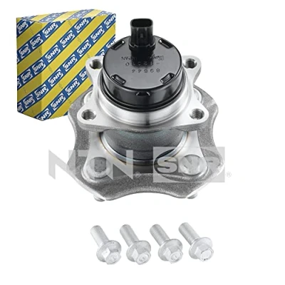 Image of 424500D010, 4245052020, 4245052021, 9010510470, 90105W0002 Wheel bearing kit SNR R169.51 with rubber mount, integrated magnetic sensor ring