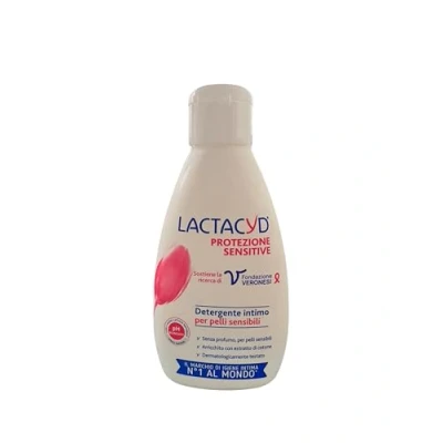 Image of Lactacyd Intimate Wash Sensitive Enriched with Natural Lactic Acid &amp; Cotton Extract 200ml by