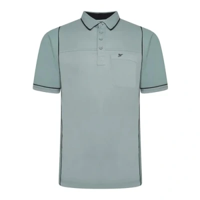 Image of Mens Polo Shirts Regular Fit Short Sleeve Lightweight Casual Collared Neck Breathable Shirt for Men UK Sage 5XL