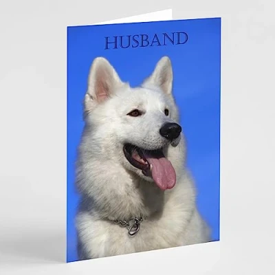 Image of Beebooh cards Cute dog Husband birthday card