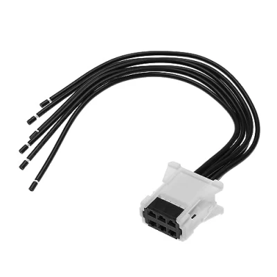 Image of eMagTech Car Resistor Repair Wiring Harness 6450EP 9016570 Compatible with Citroen Xsara Picasso/ C5 II Peugeot 206 Heater