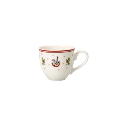 Image of Villeroy &amp; Boch 0.10 Litre Toy&#039;s Delight Espresso Cup, Porcelain, White/Colourful
