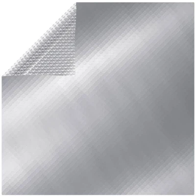 Image of vidaXL Pool Cover Silver 600x300 cm PE