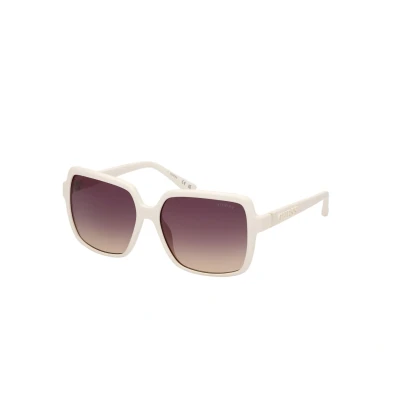 Image of Sunglasses Guess Gu00157 col. 21b Donna Squadrata Bianco