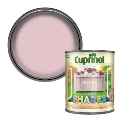 Image of Cuprinol Garden Shades Exterior Woodcare, Sweet Pea, 1 Litre