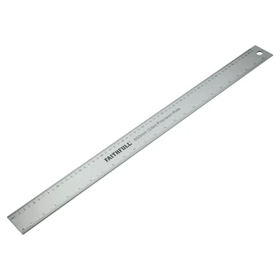 Image of Faithfull Aluminium Rule 600mm (24in)
