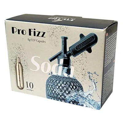 Image of 8 Gram Co2 Soda Injection Cartridges/Bulbs Pack of 10