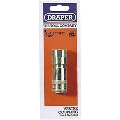 Image of Draper 1/2&quot; BSP Taper Female Thread Vertex Air Coupling