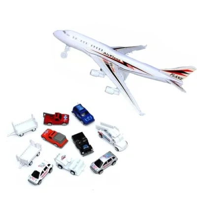 Image of PEBBLE HUG Airport Play Set Toy, Quality Craftsmanship, Comprehensive Play, Fosters Creativity, Durable And Sturdy, Imaginative Educational Experience