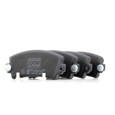 Image of 6000039184 Brake pad set TRW COTEC GDB148 prepared for wear indicator RENAULT: 4 Estate, 5 Hatchback, 12 Saloon, CITROËN: Visa Hatchback