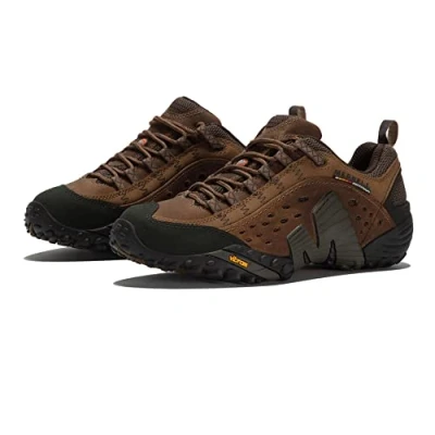 Image of Merrell Men&#039;s Intercept Walking Shoe, Moth Brown, 9.5