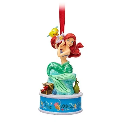 Image of Disney Ariel Singing Living Magic Sketchbook Ornament The Little Mermaid