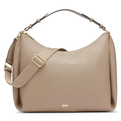 Image of DKNY Hailey Conv Hobo Bag Toffee, One size