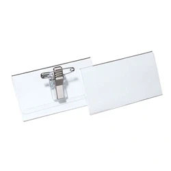 Image of Durable Name Badges Combi Clip for Pin or to