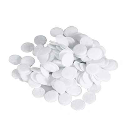 Image of Microdermabrasion Filters, 100pcs New Cotton Filter Round Filtering Pads For Blackhead Removal Beauty Machine(10mm)