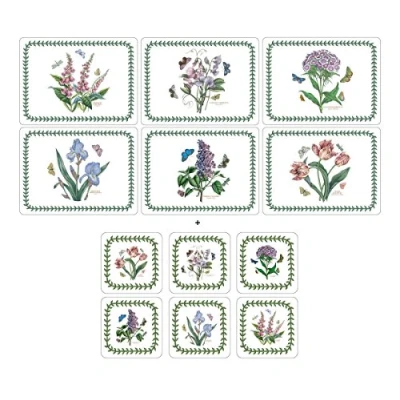 Image of Pimpernel Botanic Garden, 6 Placemats + Coasters