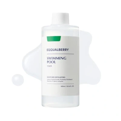 Image of EQQUALBERRY Swimming Pool Face Toner 300ml Moisturising and Soothing Facial for Face, Pore Control Gentle Exfoliation, Suitable Dry to Oily Skin