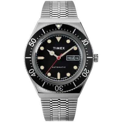 Image of Timex M79 Automatic Bracelet Silver/Black/Silver One Size