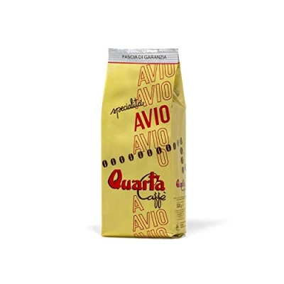 Image of Quarta Caffe Avio Oro Blend Whole Coffee Beans 500 g. Original Italian Made in Salento Apulia