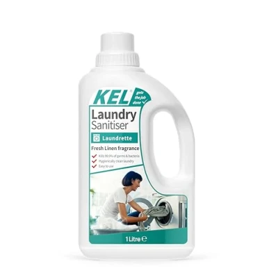 Image of KEL Laundry Sanitiser Anti bacterial Liquid Cleaner/Cleanser Additive 1 Litre