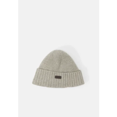 Image of Barbour Carlton Mens Beanie Light Grey