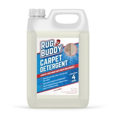 Image of Rug Buddy Carpet Detergent Upholstery Shampoo Cleaner Solution Stain Remover 2.5 Litre