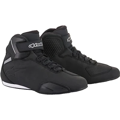 Image of Alpinestars Men&#039;s 2515518 10 12 25155181012 Shoe, Black White, UK